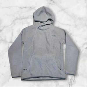 The North Face Sherpa Teal Long Sleeve Hoodie Size Medium